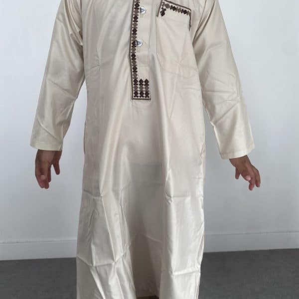 qamis sufyan beige