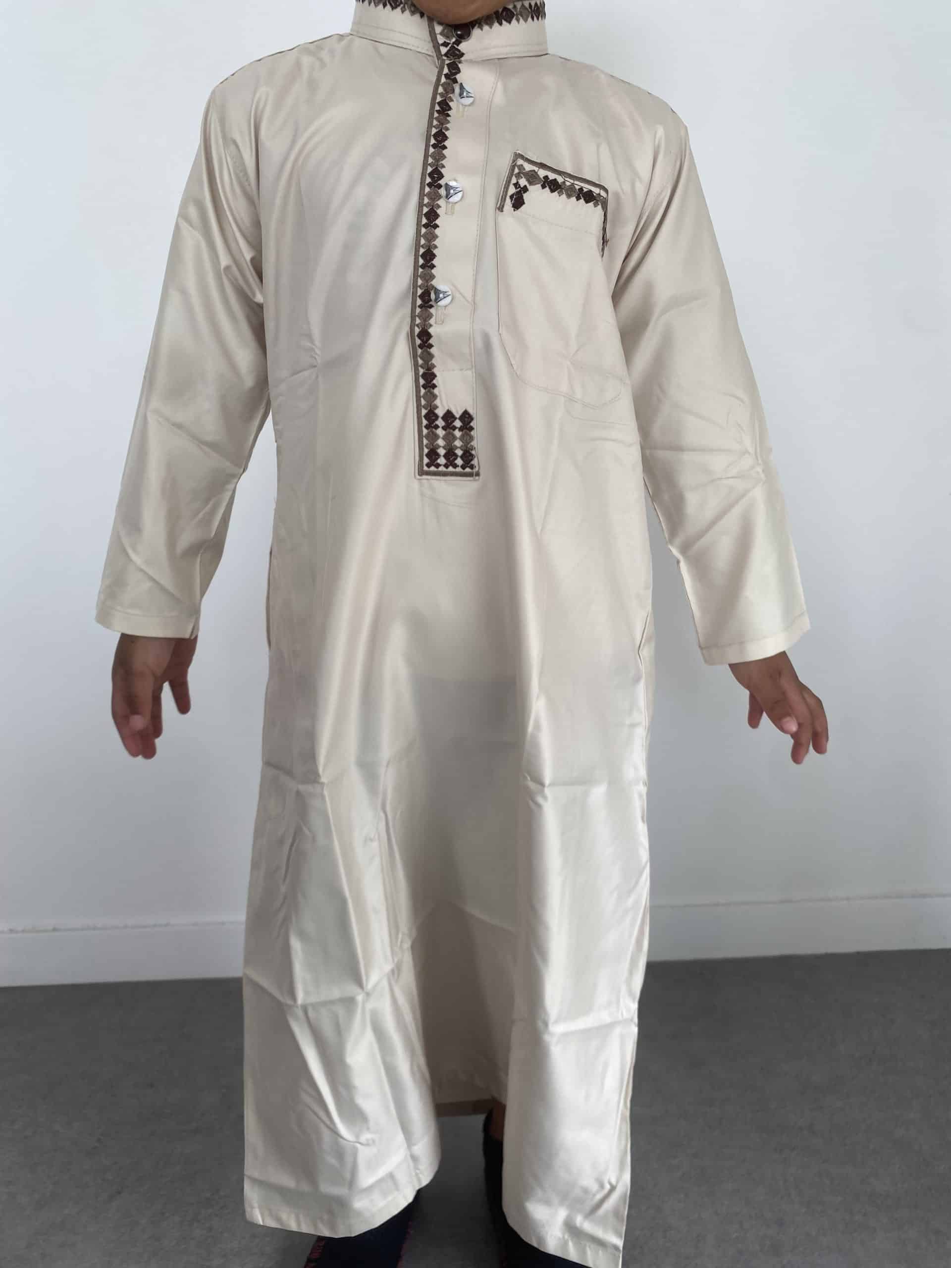 qamis sufyan beige